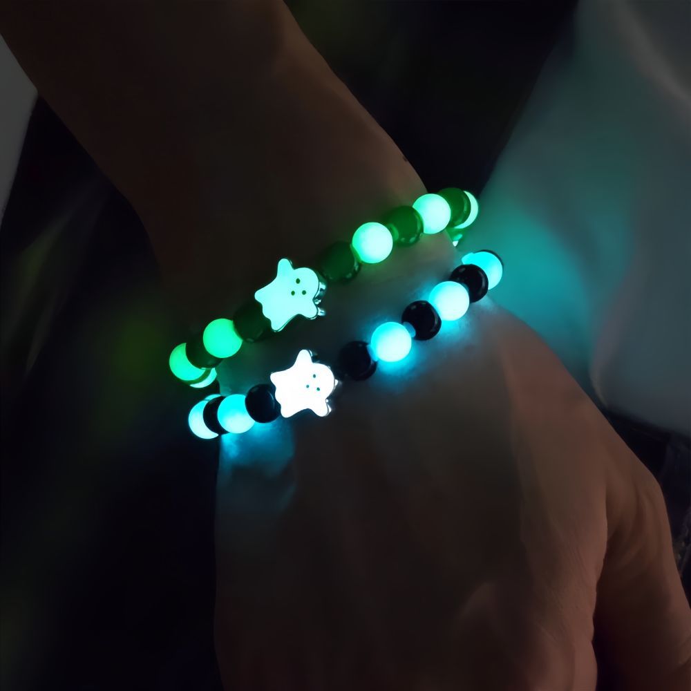 Bracelet lumineux LED Halloween Jour des Morts