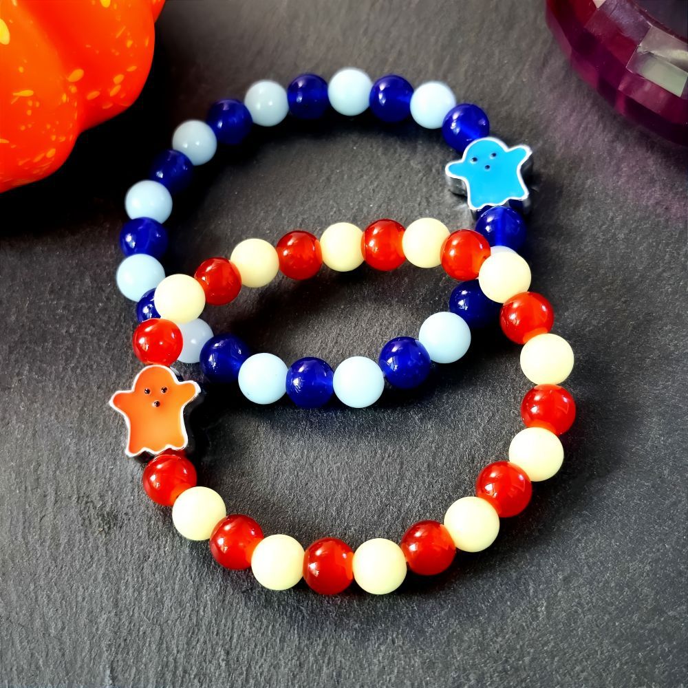 Bracelet lumineux LED Halloween Jour des Morts
